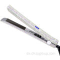 Blinged Diamond Flat Iron Haarglätter Curling-Maschine